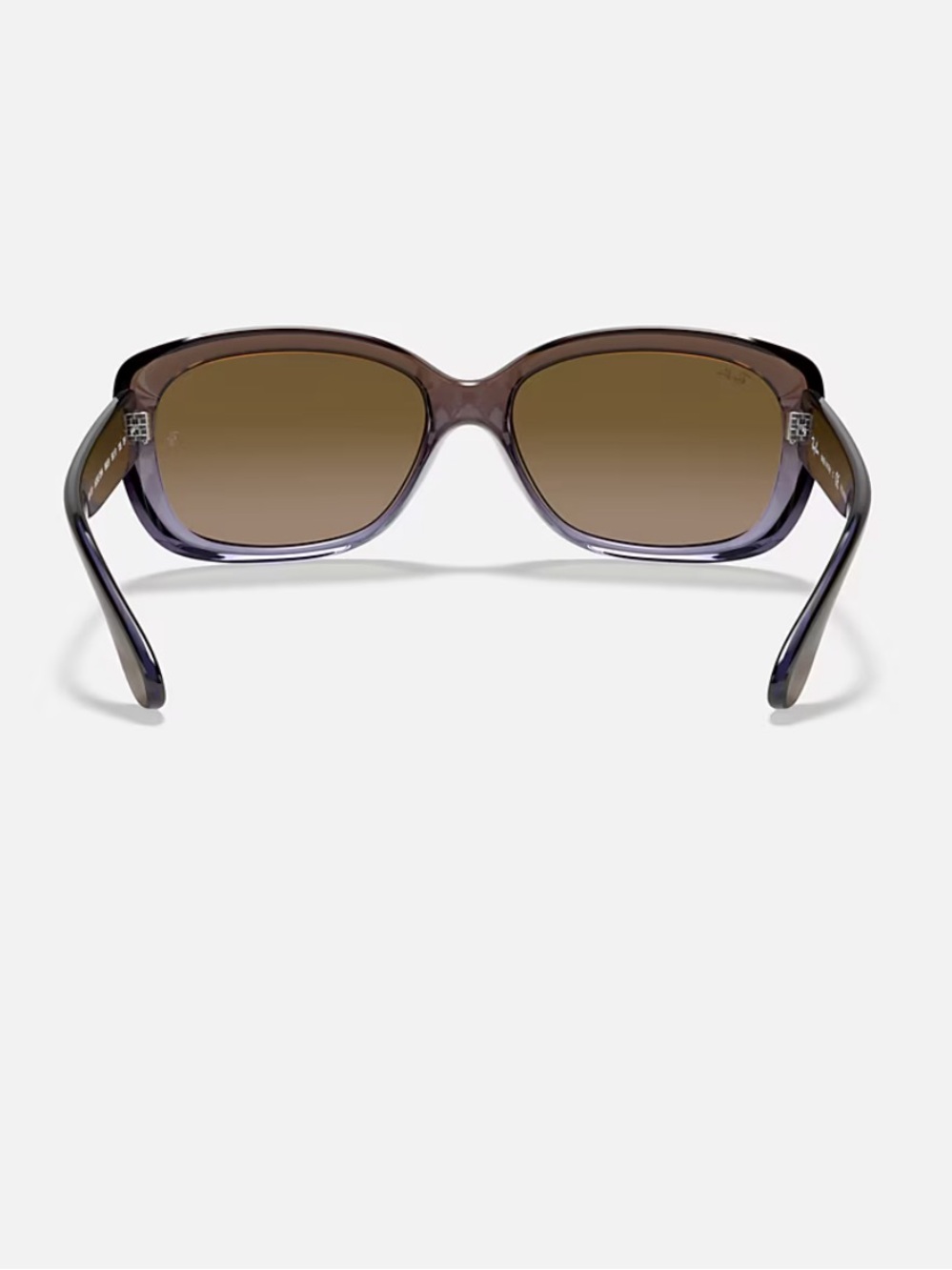 Ray-Ban Jackie Ohh Sunglasses RB4101 in Polished Brown - Picture 14 of 16